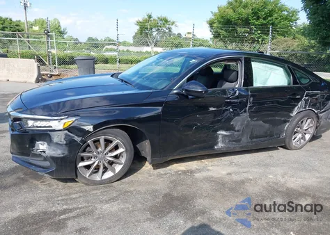 2021 Honda Accord Lx из США, поврежденный, VIN 1HGCV1F19MA059991